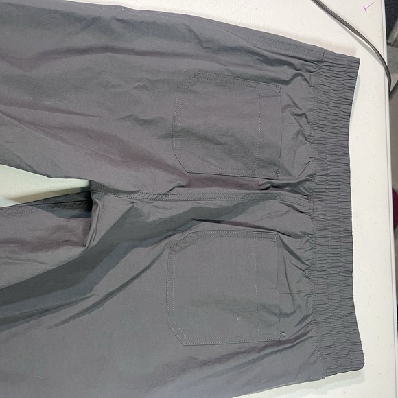 Eddie Bauer Women's Nylon Hiking Pant Small Gray Quick Dry Read - Picture 7 of 8